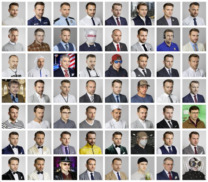 Collection grid preview